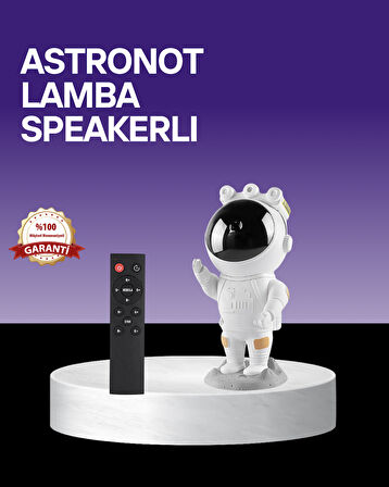 Dekoratif ve Fonksiyonel Astronot Projeksiyon Aydınlatma