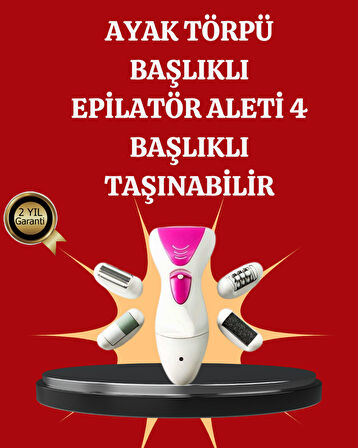 Çok Amaçlı Kadın Bakım Seti Epilasyon ve Törpü