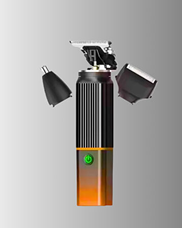Erkekler İçin 3 in 1 Şarjlı Bakım Seti – 7300 RPM Güçlü Motor ve Sessiz Ç