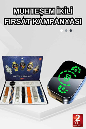 Dokunmatik Akıllı Saat Yeni Nesil Kulaklık Kampanyası Bluetooth Bağlantılı AN