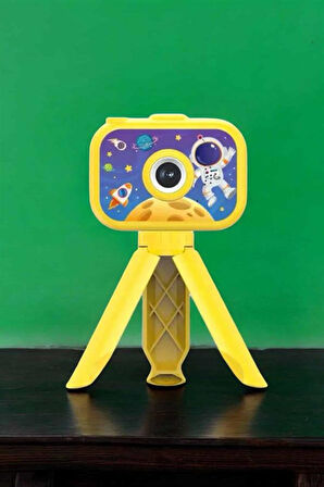 Ayaklı Mini Fotoğraf Makinesi Çocuk Için Eğitici Video Kamera (Kopya)