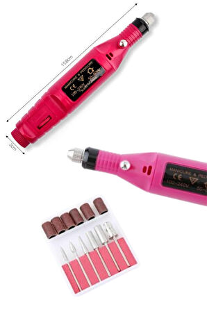 Protez Tırnak Ayak Nasır Ve Tırnak Mantar Makinesi Elektrikli 12v Tırnak Törpü