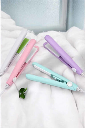 Seramik Kaplama Taşınabilir Mini Saç Düzleştirici Seyahat Dostu Tasarım