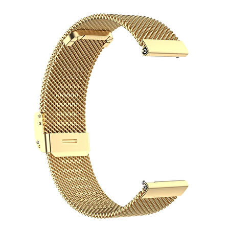 22MM Gear S3 Watch 4 -GT2 GT2E 46MM Kayış Kordon Milano Metal Klasik Kopça-(5775)