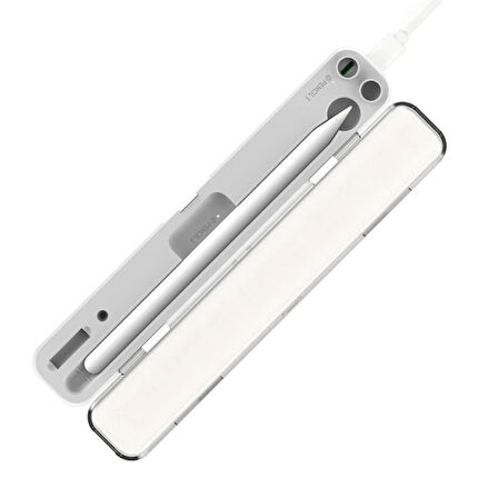 ALLY Apple Pencil İçin Taşınabilir Şarjlı Kalem Kutusu-(5775)