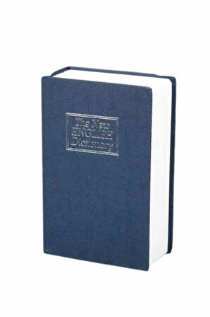 Gizli Kasa Kilitli Sözlük Görünümlü 18cm Gizli Kasa Büyük Boy Anahtarlı