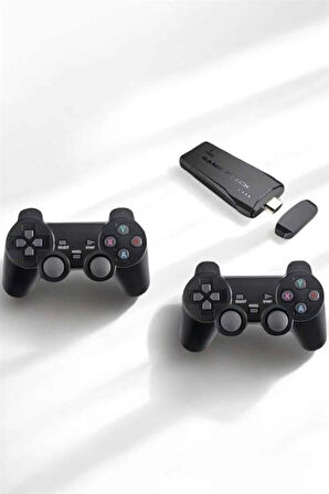 Gaming Atari 2.4g Uyumlu Kablosuz Çift Kol Game Stick