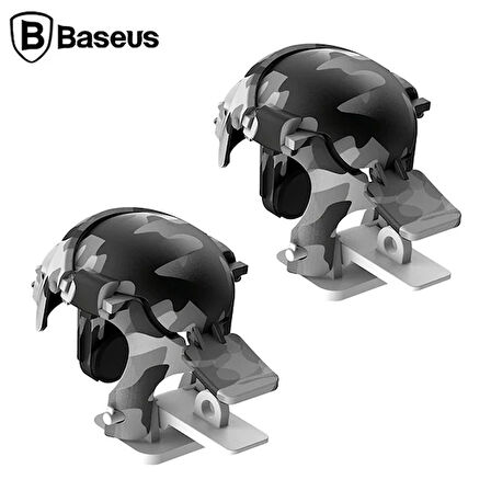 Baseus Gamo GA03 Gamepad Oyun Ateşleyici Tetik/ Level 3 Helmet PUBG Gadget-(5775)