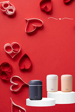 Sevgiliye Hediye Led Işıklı Hava Nemlendirici USB Şarjlı Sevgiliye Özel