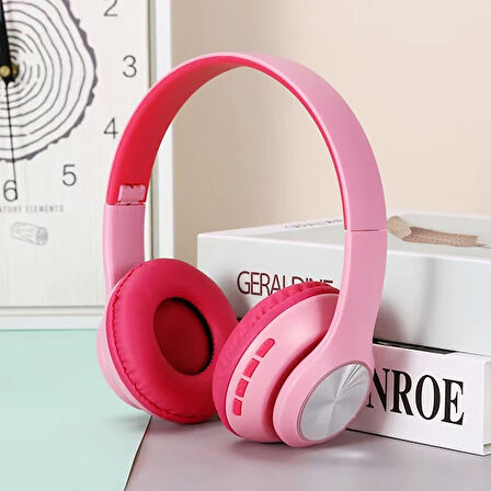 ALLY 66BT Kulaküstü Bluetooth 5.0 Kablosuz Kulaklık Macarons-(5775)