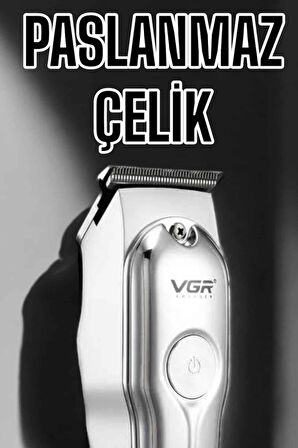 Tıraş Makinesi Güçlü Motor Şarjlı Uzun Pil Ömürlü