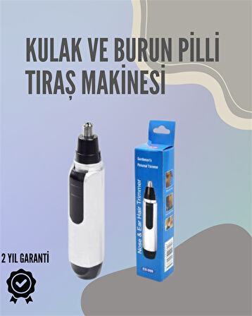 Hassas 3D Bıçaklı Kulak ve Burun Tıraş Makinesi