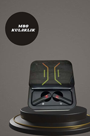 Powerbank Kulaklık ve 7 Kordonlu Akıllı Saat Çoklu Şarj Girişi Bluetooth Bağl