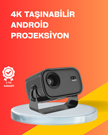 4000 Lümen Parlaklık Değerine Sahip Ev ve Ofis Projektör