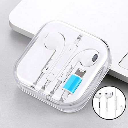 Mosidun İPhone 14-13-12-11-X -XS Mikrofonlu Kulaklık-(5775)