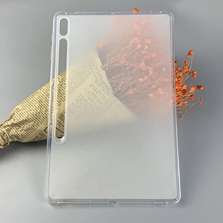 ALLY Galaxy Tab S8 Plus S7 Plus S7 FE T970 Ultra Koruma Silikon Kılıf-(5775)