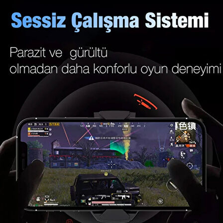 DL-A2 Cep Telefonu Soğutma Fanı Gamer Oyuncu Radyatör Soğutucu-(5775)