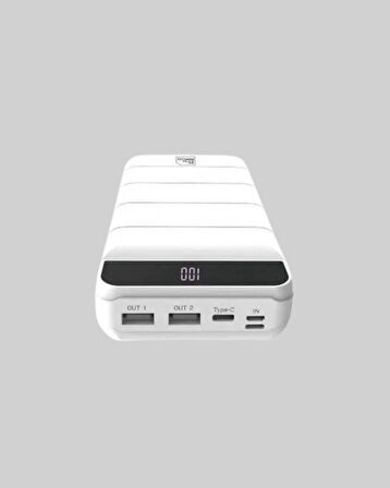 22.5W PD Destekli Taşınabilir Şarj Cihazı Çoklu Çıkışlı Model Powerbank
