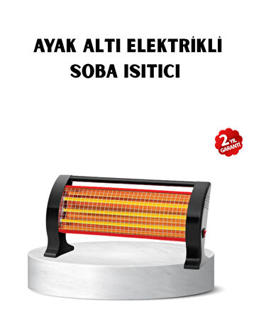 2 Yıl Garantili 1200W Ayak Isıtıcı – Soğuk Günlerde Hızlı ve Güvenli Isı