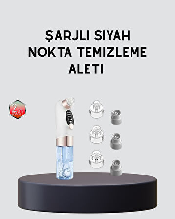 3 Kademeli Vakumlu Gözenek Temizleme Cihazı – Cilt Yenileyici Masaj ve Derin Tem