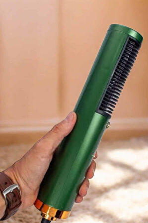 Fön Tarak Saç Düzleştirici Üflemeli Fön Makinesi Sıkı Dişli Taşınabilir