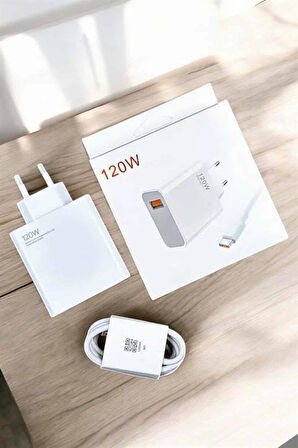 Type-C 120W Şarj Aleti Hızlı Şarj Turbo