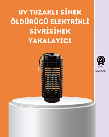 Kimyasal İçermeyen UV Işıklı Böcek ve Sivrisinek Kapanı – Güvenli Kullanı