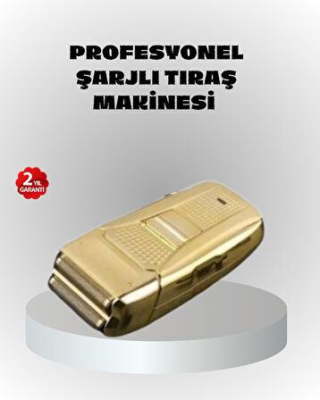 Profesyonel Erkek Tıraş Makinesi Islak Kuru Kullanım ve Şarjlı Sistem