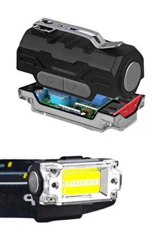 Kafa Lambası Su Geçirmez Kafa Feneri 3 Mod Aydınlatma