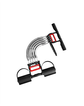 Ergonomik Tutma Yerli Pedallı ve Ayarlanabilir Elastik Yaylı Spor Ekipmanı