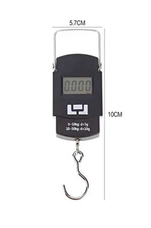 Profesyonel El Terazisi El Kantarı 50 Kg Dijital Göstergeli Tartı