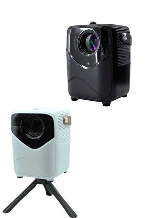 Projeksiyon Ev Sineması Bluetooth 4k HD Kaliteli Görüntü Kumandalı