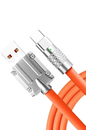 3 İn 1 Süper Hızlı Şarj Kablosu Android ve İOS Uyumlu Silikon Şarj Kablosu