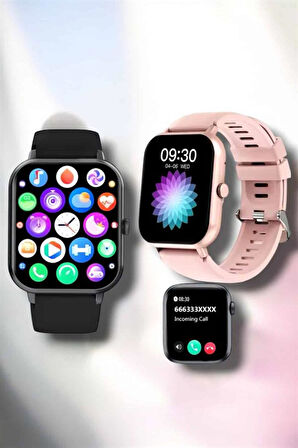 Akıllı Saat iOS ve Android ile Uyumlu Şık ve Çok Fonksiyonlu