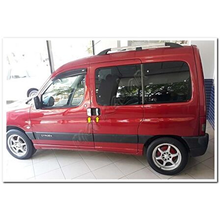 WOC Chrome Citroen Berlingo Krom Kapı Kolu 1996-2008 4 Kapı Paslanmaz Çelik