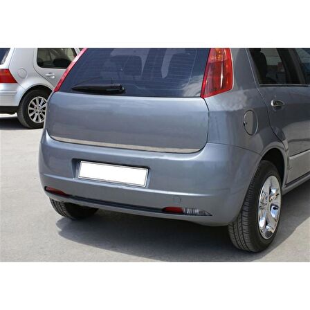 WOC Chrome Fiat Grande Punto Krom Bagaj Alt Çıta 2005 Sonrası Paslanmaz Çelik