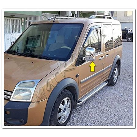 WOC Chrome Ford Connect Krom Ayna Kapağı 2002-2009 2 Parça Abs Krom