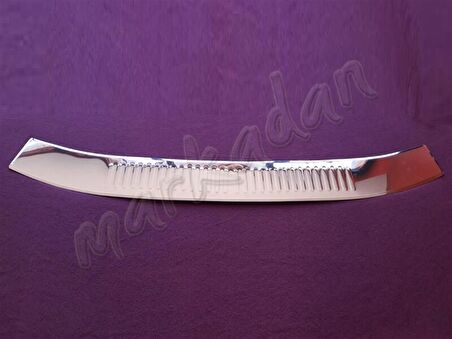 WOC Chrome Ford Tourneo Courier Krom Arka Tampon Eşiği 2014 Sonrası Paslanmaz Çelik