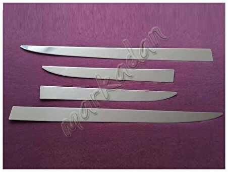 WOC Chrome Hyundai Tucson Krom Geniş Yan Kapı Çıtası 2015-2020 4 Parça Paslanmaz Çelik