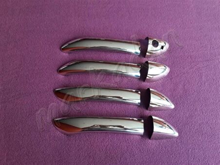 WOC Chrome Mercedes ML W164 Krom Kapı Kolu 2006-2011 4 Kapı Paslanmaz Çelik