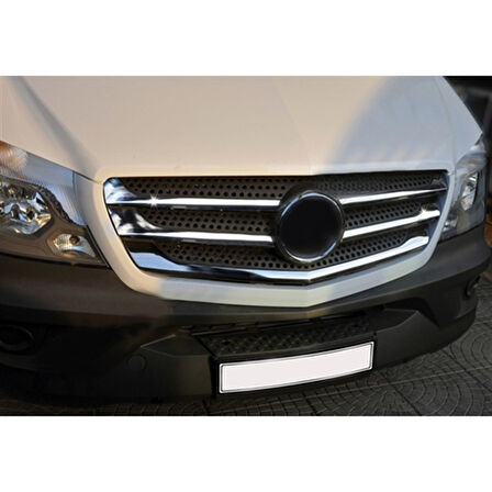 WOC Chrome Mercedes Sprinter Krom Ön Panjur 2013-2018 5 Parça Paslanmaz Çelik