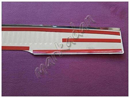 WOC Chrome Mercedes Vito Krom Arka Tampon Eşiği 2014 Sonrası Paslanmaz Çelik