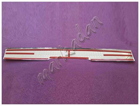 WOC Chrome Mercedes Vito Krom Arka Tampon Eşiği 2014 Sonrası Paslanmaz Çelik