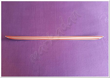 WOC Chrome Renault Symbol Krom Bagaj Alt Çıta 2013-2016 Paslanmaz Çelik