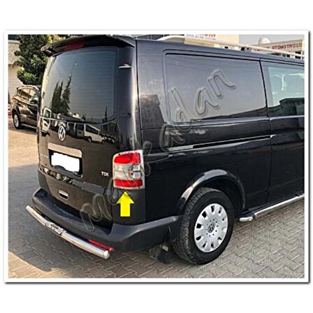 WOC Chrome VW T5 Transporter Krom Stop Çerçevesi 2003-2014 2 Parça Paslanmaz Çelik