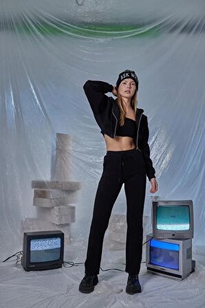 Markano Mixed Eşofman Altı Siyah