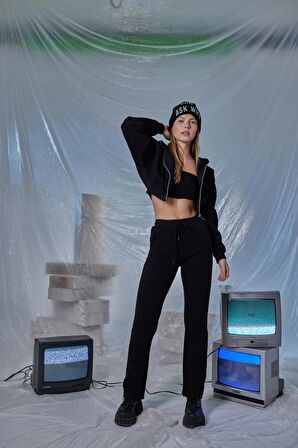 Markano Mixed Eşofman Altı Siyah