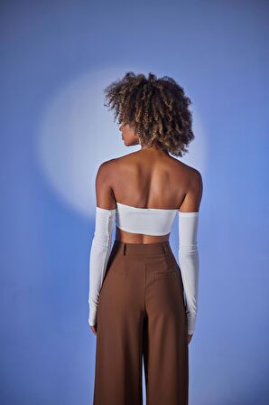 Markano Noir Bluz Ekru