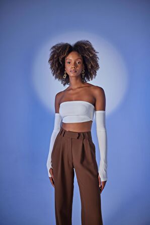 Markano Noir Bluz Ekru