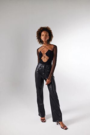 Markano Bony Bodysuit Siyah